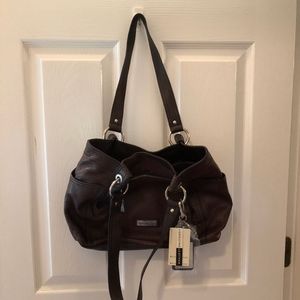 Etienne Aigner, NWT, Brown Genuine Leather Purse
